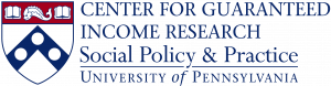 Center for Guaranteed Income Research, Social Policy & Practice, University of Pennsylvania Logo