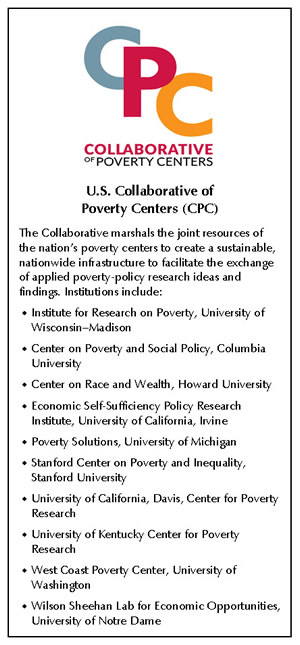 List of U.S. Collaborative Poverty Centers