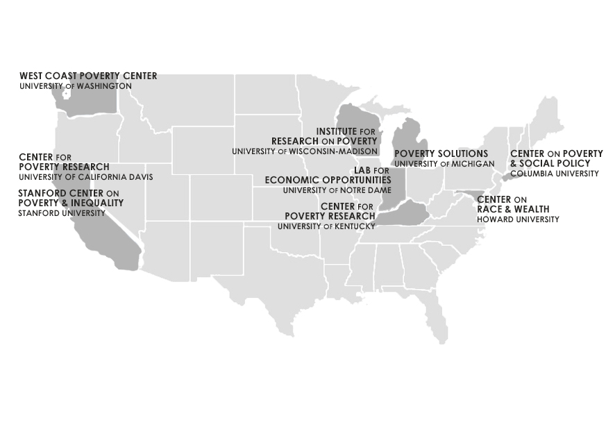 CPC centers geographical location on USA map
